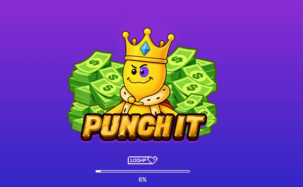 Punch It Slot Background - 100HP Gaming Boxing Arena